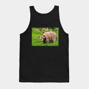 Cute Grizzly Bear Tank Top